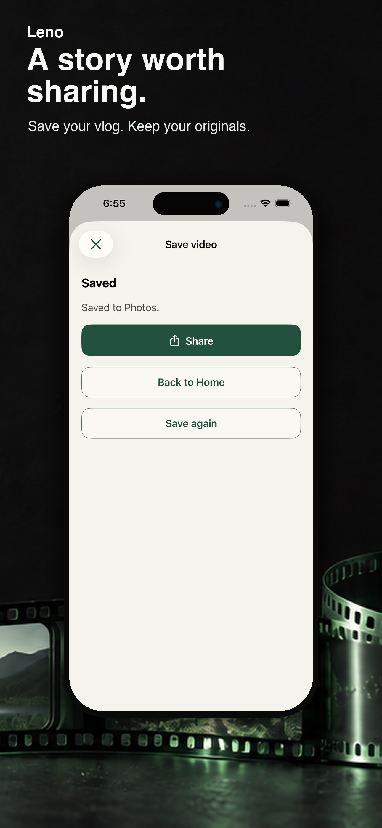 Screenshot 5 of Leno: AI Vlog Editor