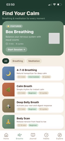 App screenshot
