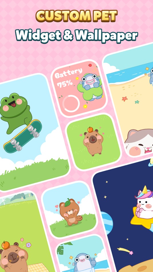 #5. Care Pet Game - Screen Widget (iOS) 由: LeoStudio Global