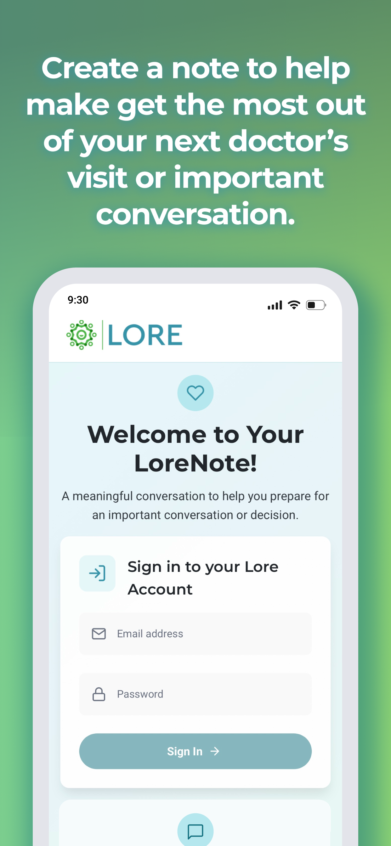 Lore Health screenshot 5