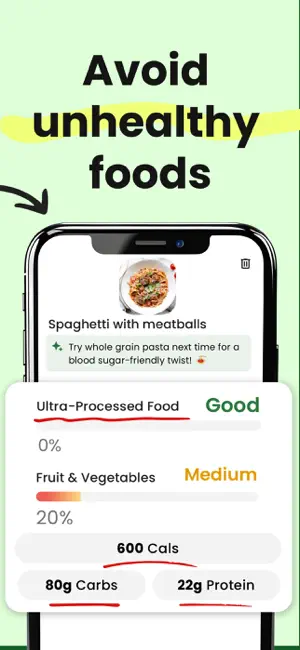Diabetes food tracker - Gococo screenshot 4