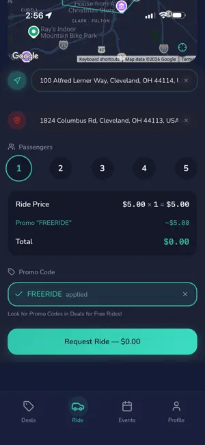 GOFR Rides screenshot 2