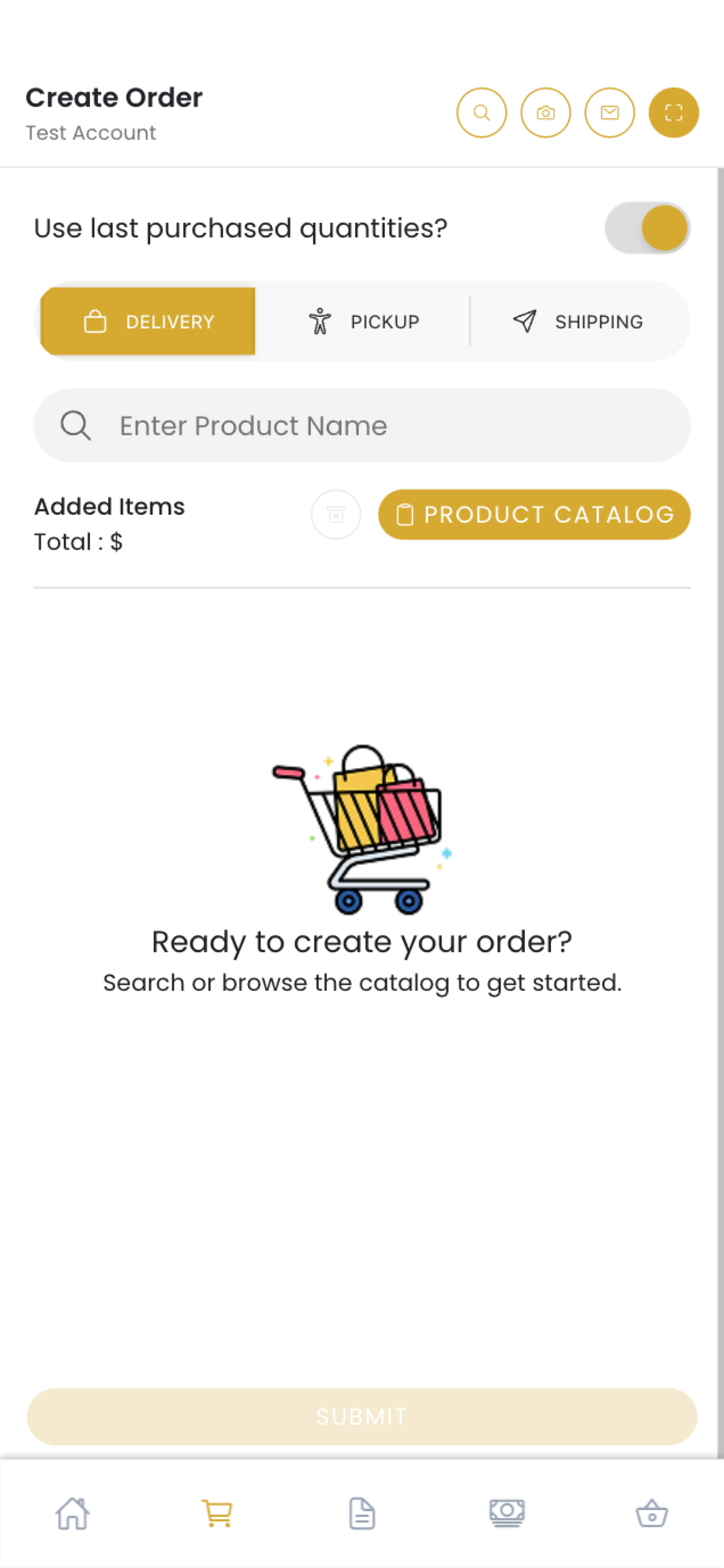 QWD Ordering screenshot 3