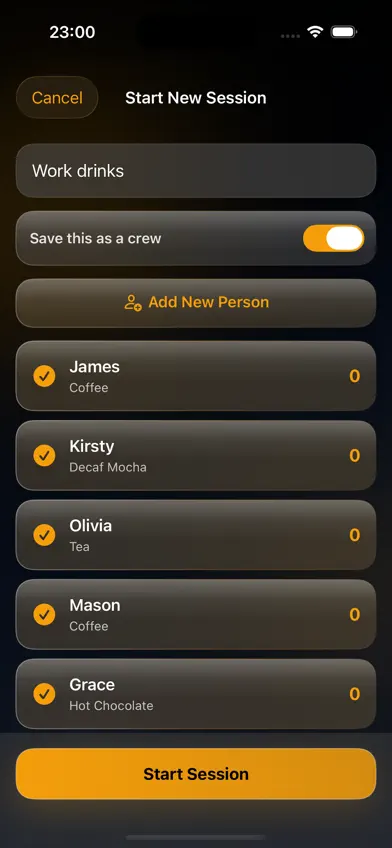 WhoseRound? screenshot 2