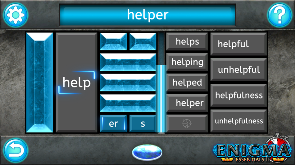 #10. Enigma: Essentials II (iOS) 由: Corey Clark