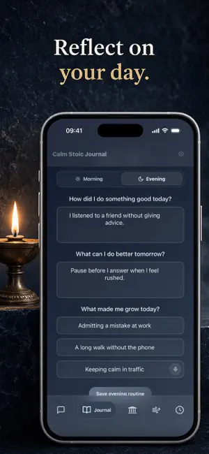 Calm Stoic Journal: Stoicism screenshot 3