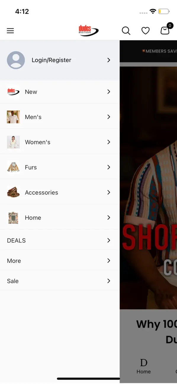 Screenshot #3 pour Dudes Boutique