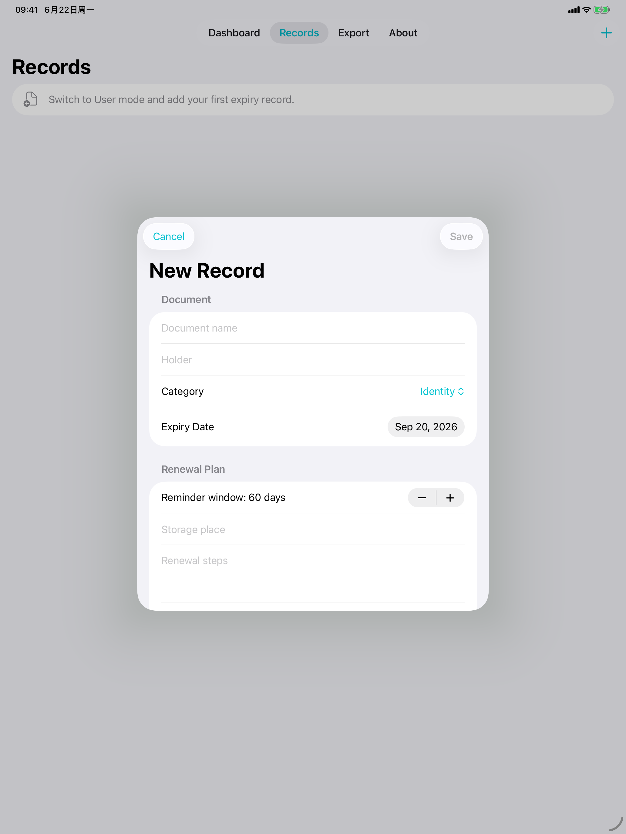 PaperTrail Expiry Desk screenshot 8