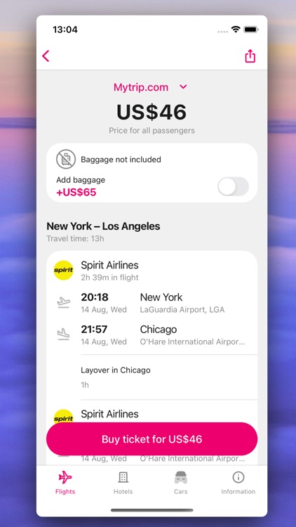 TravelFlow: Flights, Hotels screenshot-3