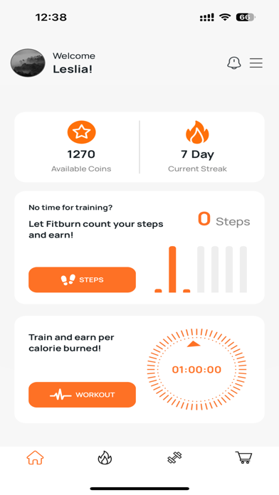 Fitburn Screenshot