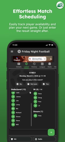 Our League App Screenshot 1 of 8