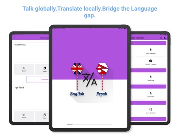 English - Nepali Translator iPad screenshot