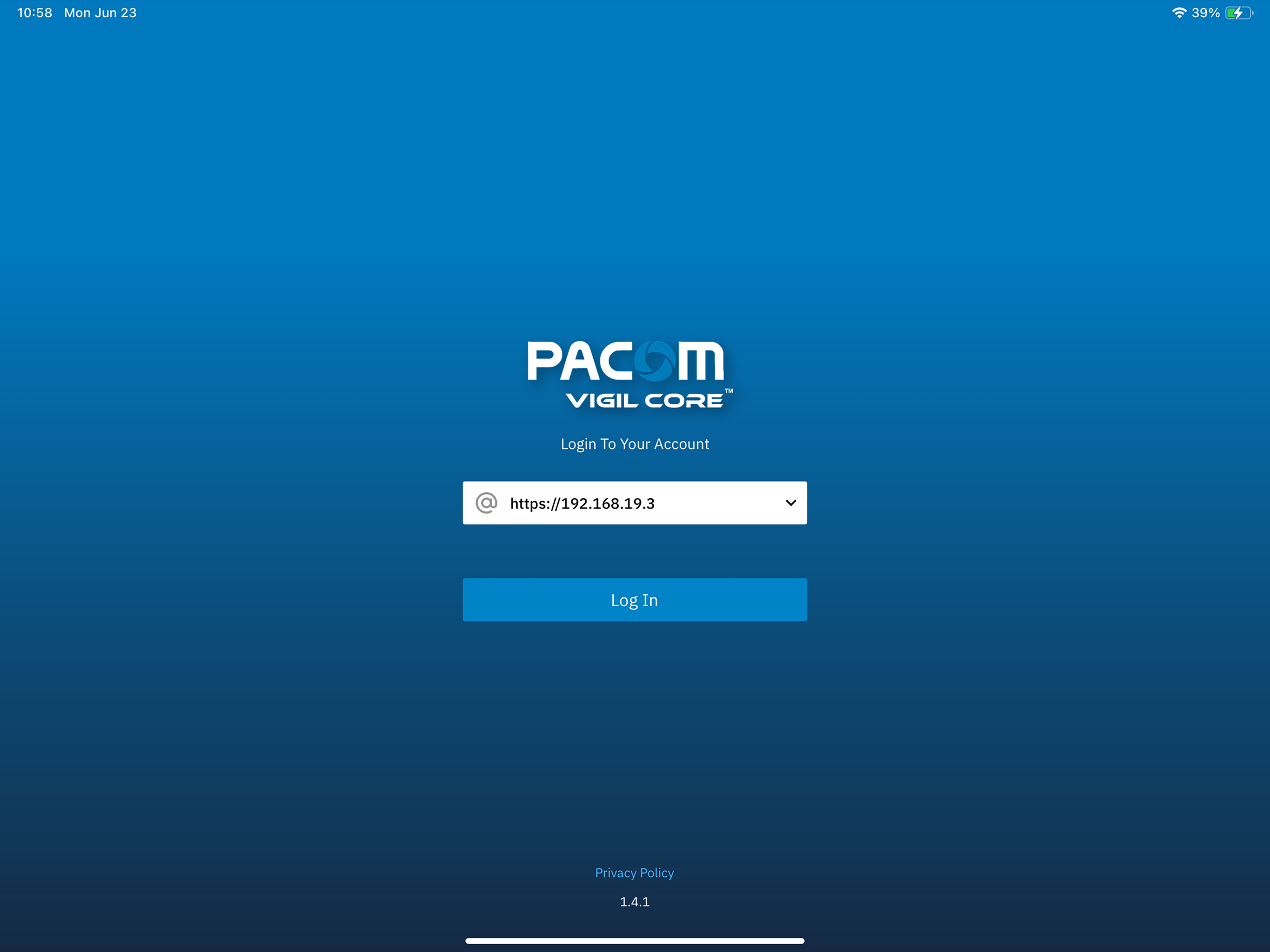 PACOM VIGIL CORE Manager