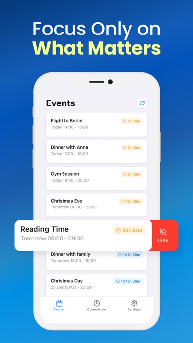 Calendar Countdown Timers Screenshot 6 of 6