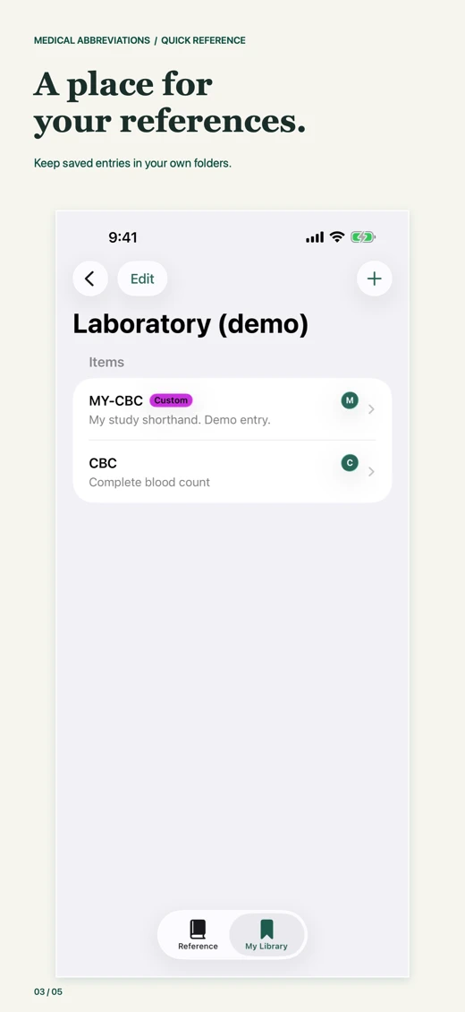 Medical Abbreviations: Quick screenshot 3