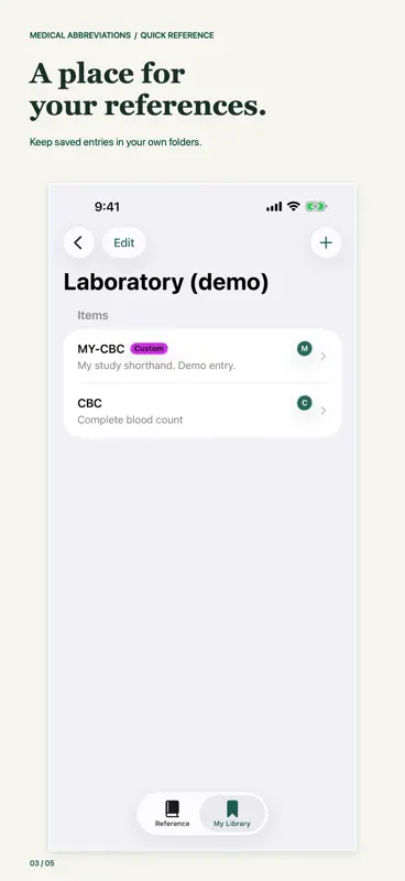 Medical Abbreviations: Quick screenshot 3 of 5