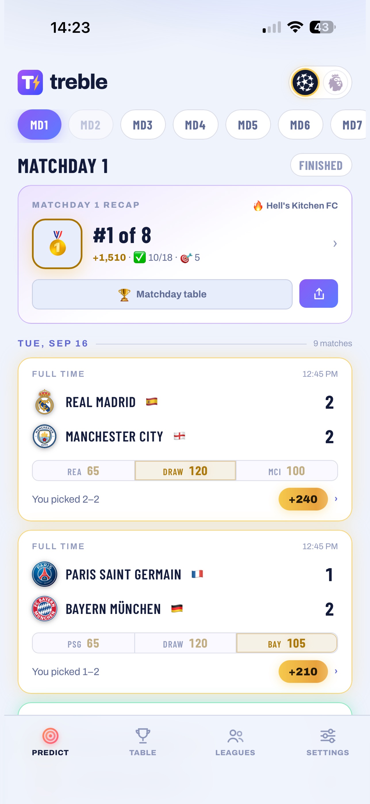 Screenshot 5 of Treble Football
