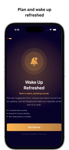 SleepCycle: Sleep Calculator iPhone screenshot