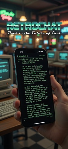 RetroChat: Private AI Screenshot 1 of 4