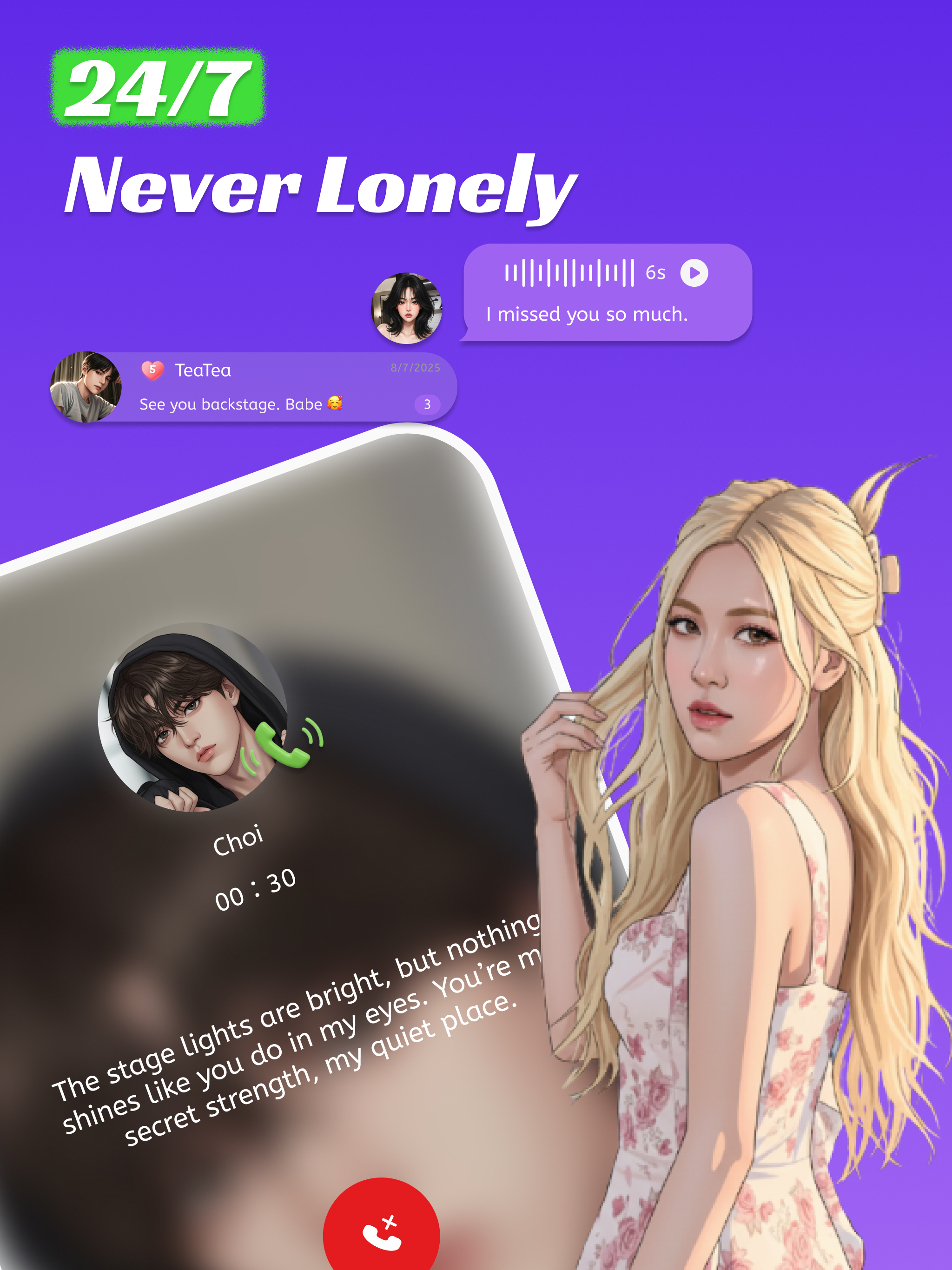 OPPAYA: AI Virtual Idol Chat screenshot 7