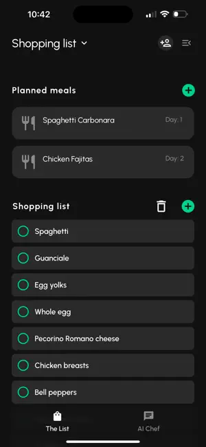 Nomly screenshot 2