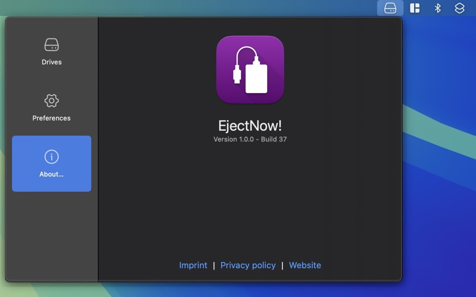 #3. EjectNow! (macOS) Podle: Daniel Fredrich
