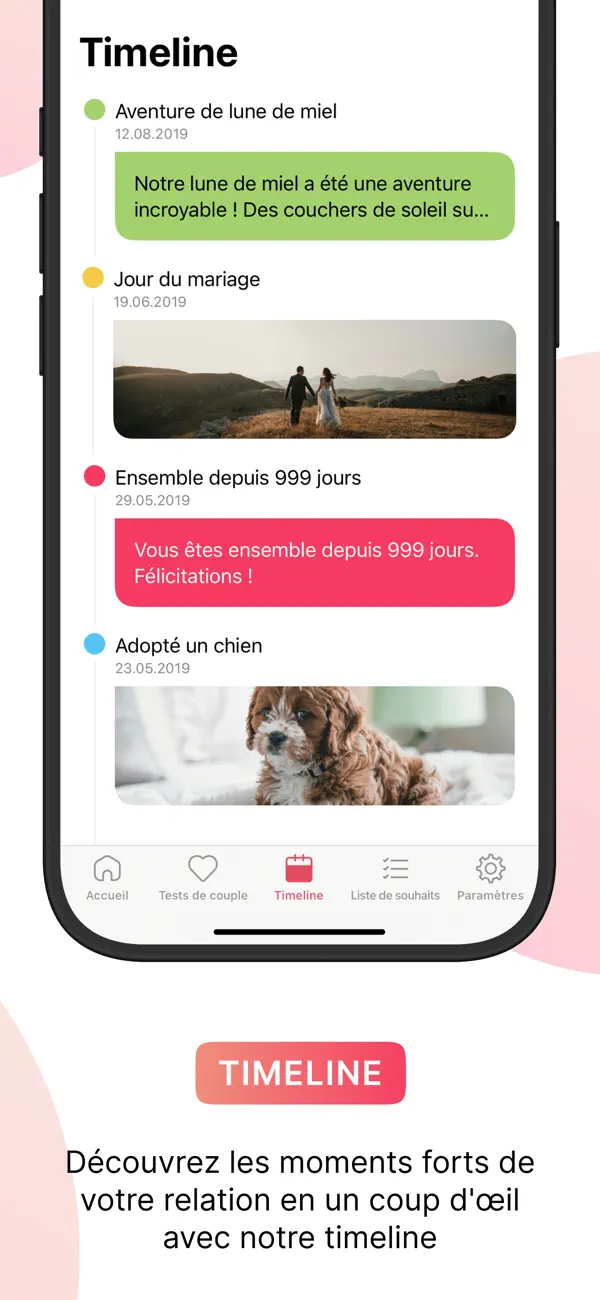 Screenshot #2 pour Luvy - Couple et Relation