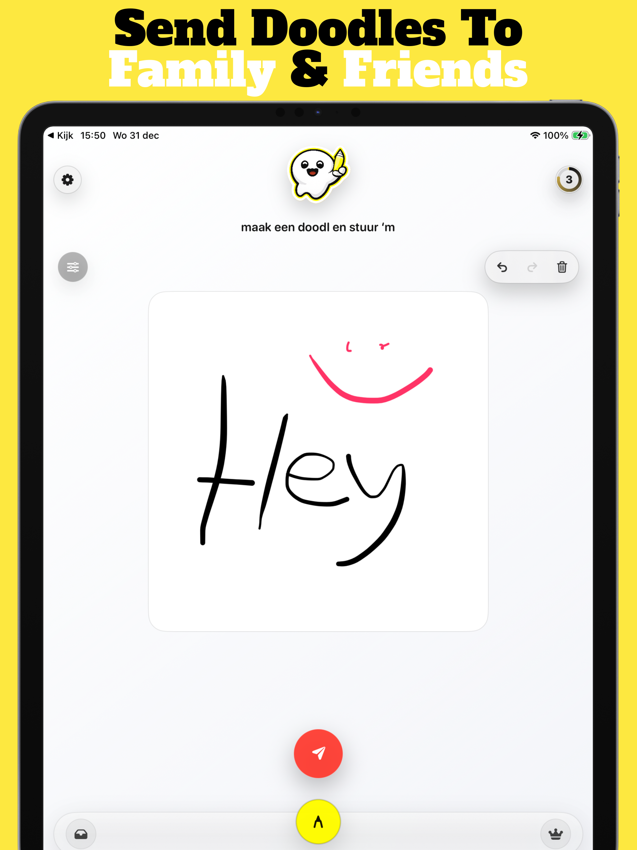 DOODL: send doodles to friends