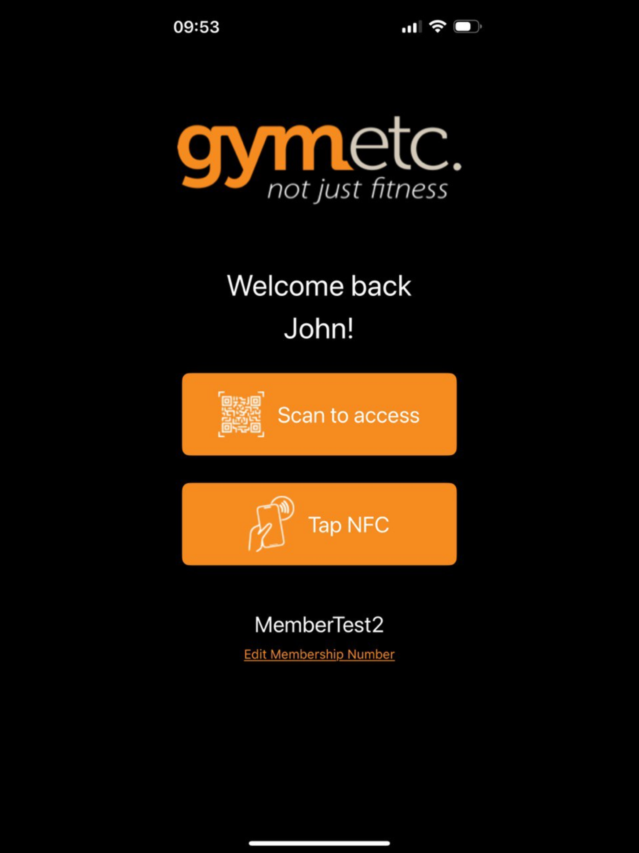 GymEtc Access