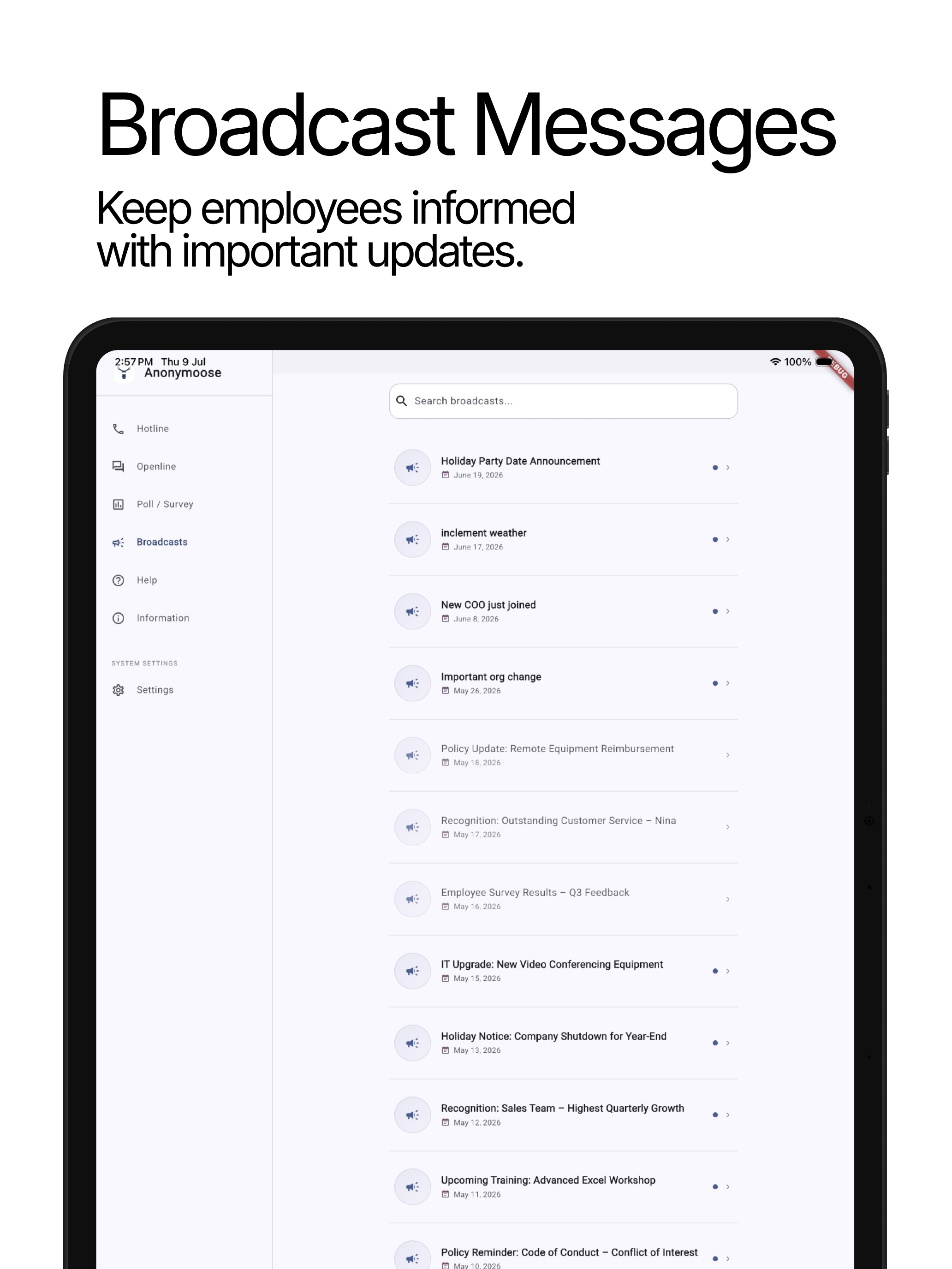 AnonyMoose App screenshot 12