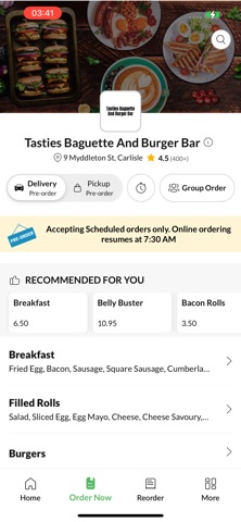 App screenshot