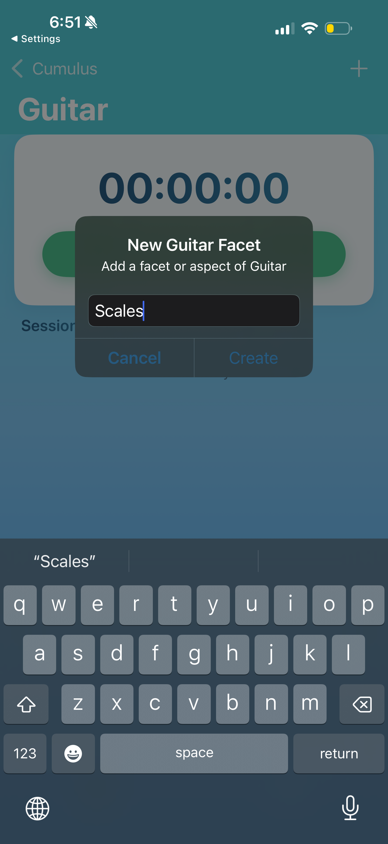 Cumulus - Skill Tracker screenshot 3
