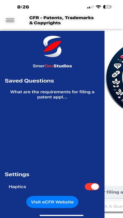 Screenshot 3 of CFR AI - Title 37 App