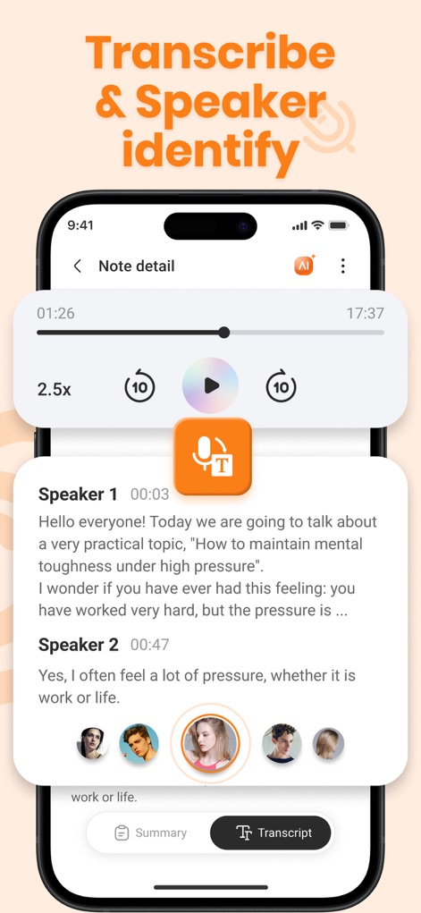 Note AI: Voice AI Transcribe - Productivity App | MWM