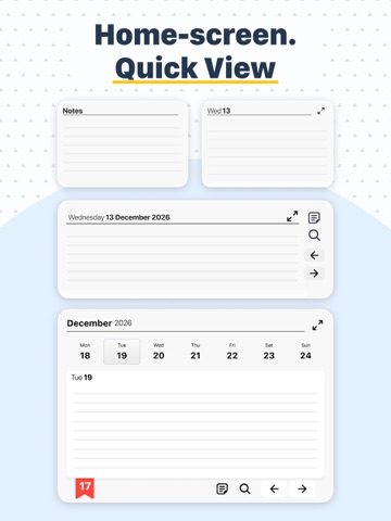 Planner: Daily, Weekly Diary iPad screenshot