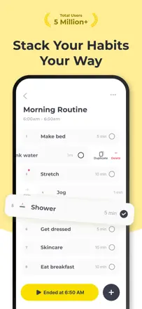 Routine Planner, Habit Tracker: Screenshot 2 von 10