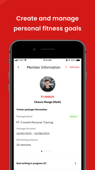 FitUP Coach Screenshot 4 of 6
