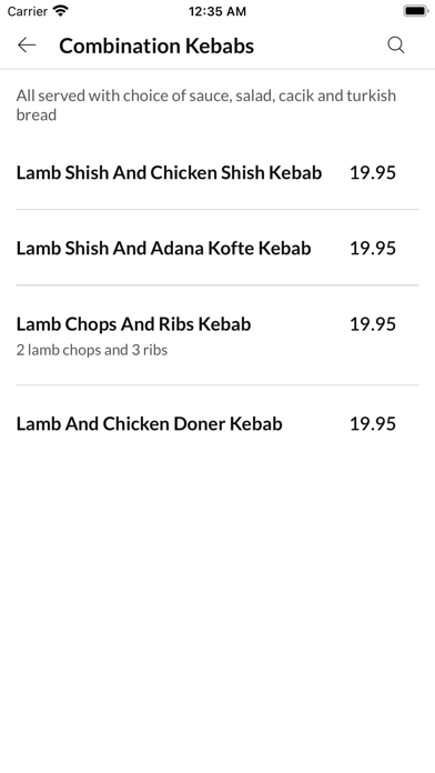 Istanbul Restaurant London Rd Screenshot