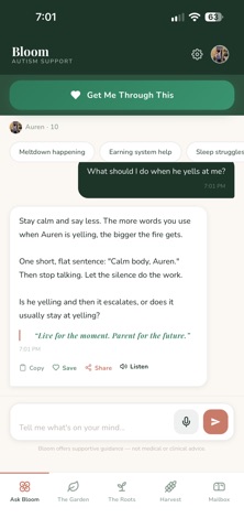 Bloom Autism Support Screenshot 6 of 7