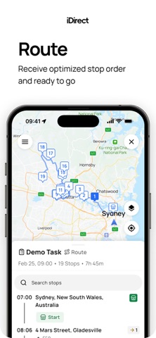 iDirect Team screenshot