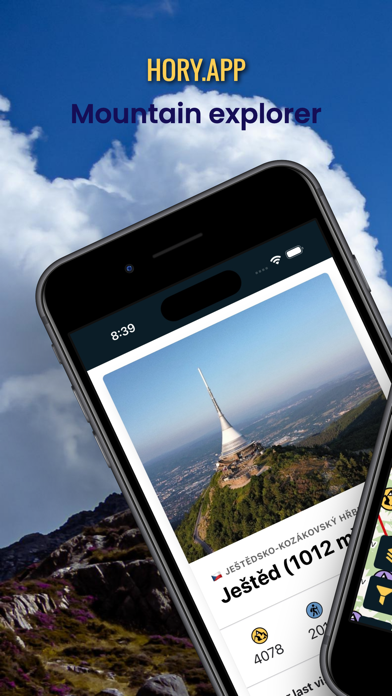 Hory.app: Mountain Explorer Screenshot