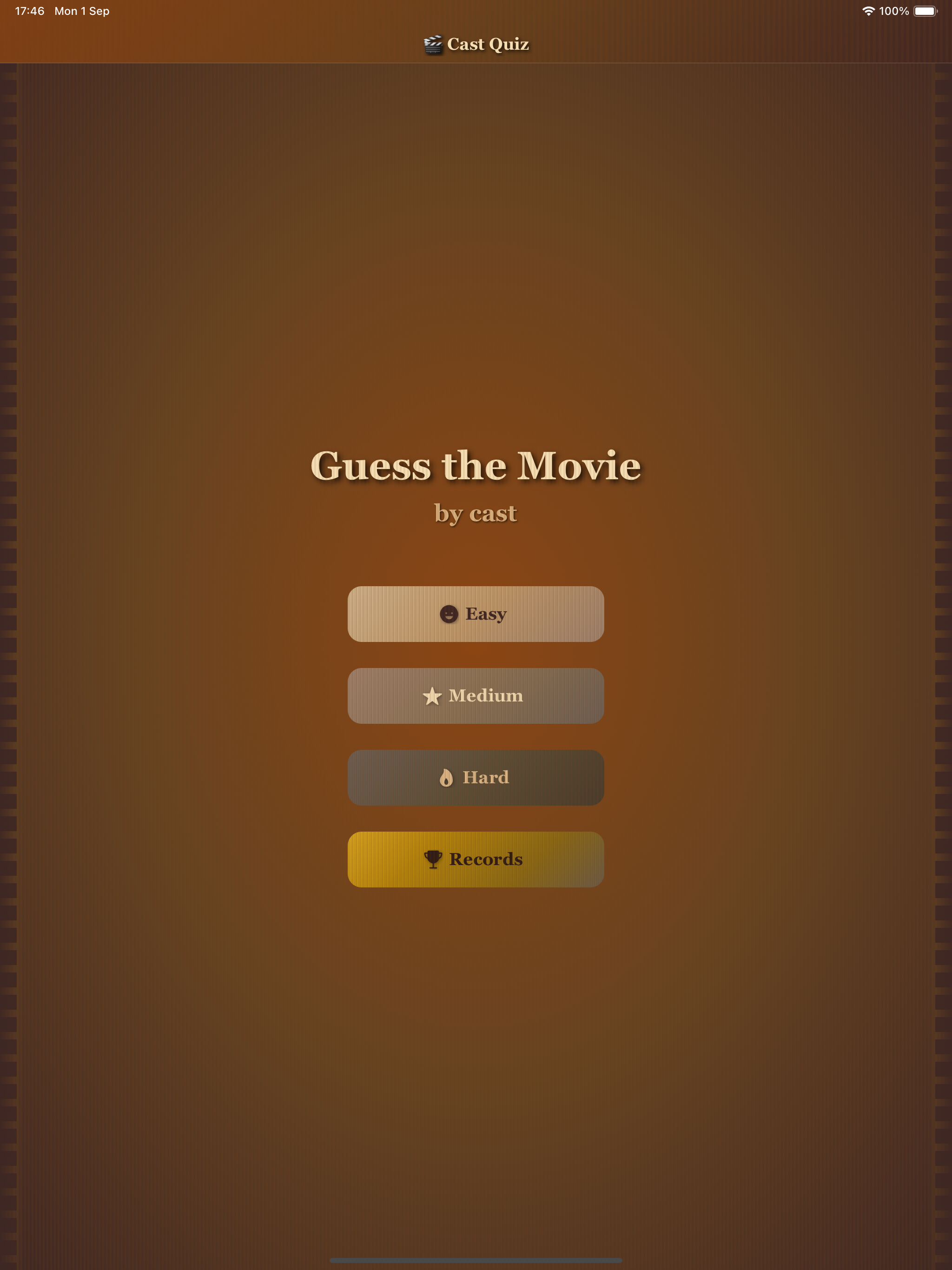 Cast Quiz