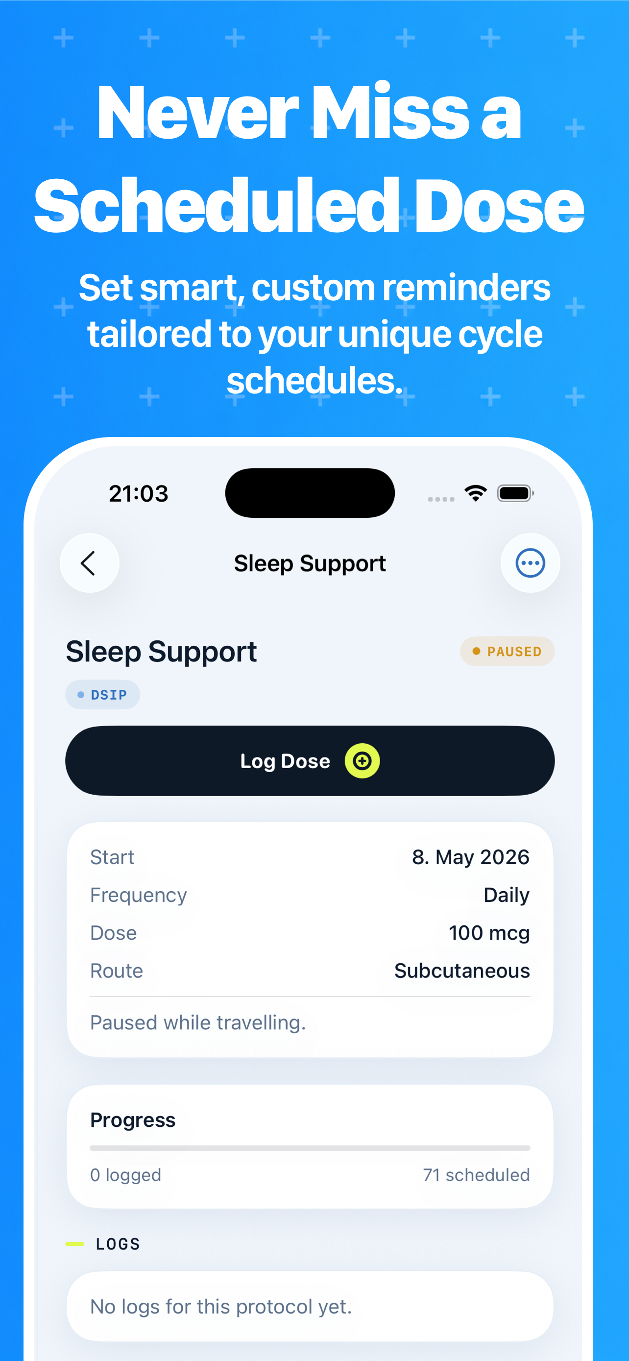 STAKK: Peptide & GLP-1 Tracker screenshot 6