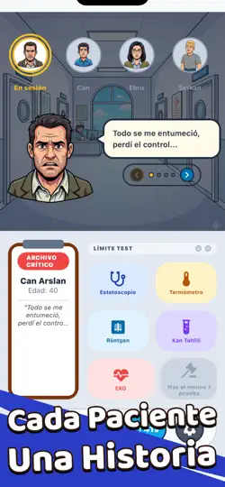Captura de pantalla de Dr. Urgencias en iPhone 5
