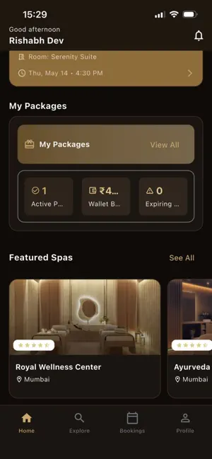 BookMySpa screenshot 4