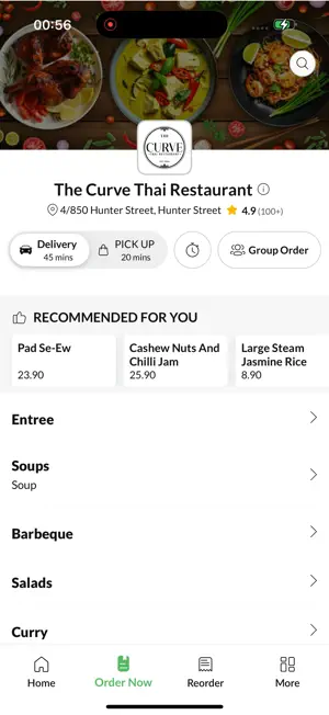 The Curve Thai Restaurant screenshot 2