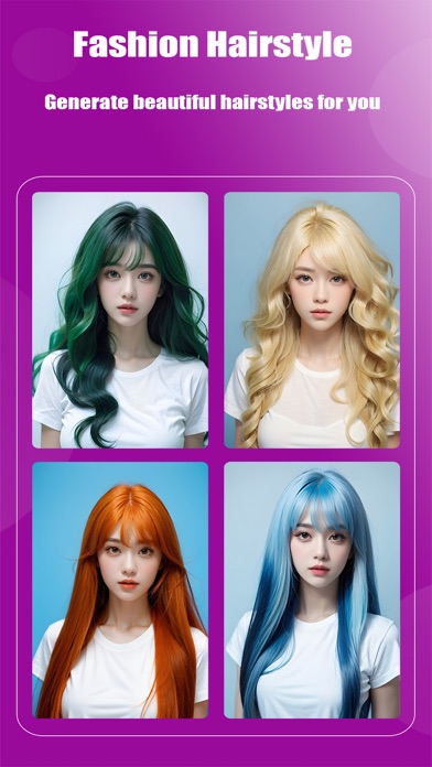 MeCool Cam:Hairstyles,Cartoon Screenshot