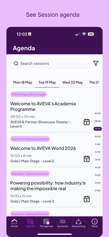 AVEVA Events Screenshot 2 of 3