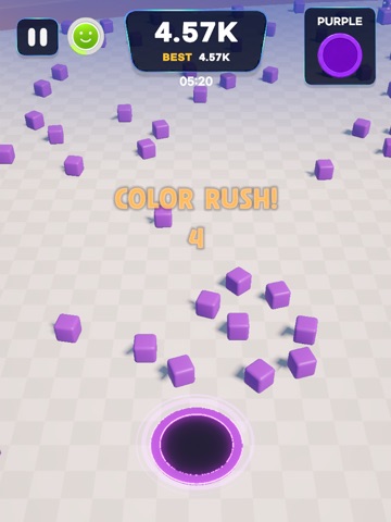 Color Drain Hole iPad screenshot