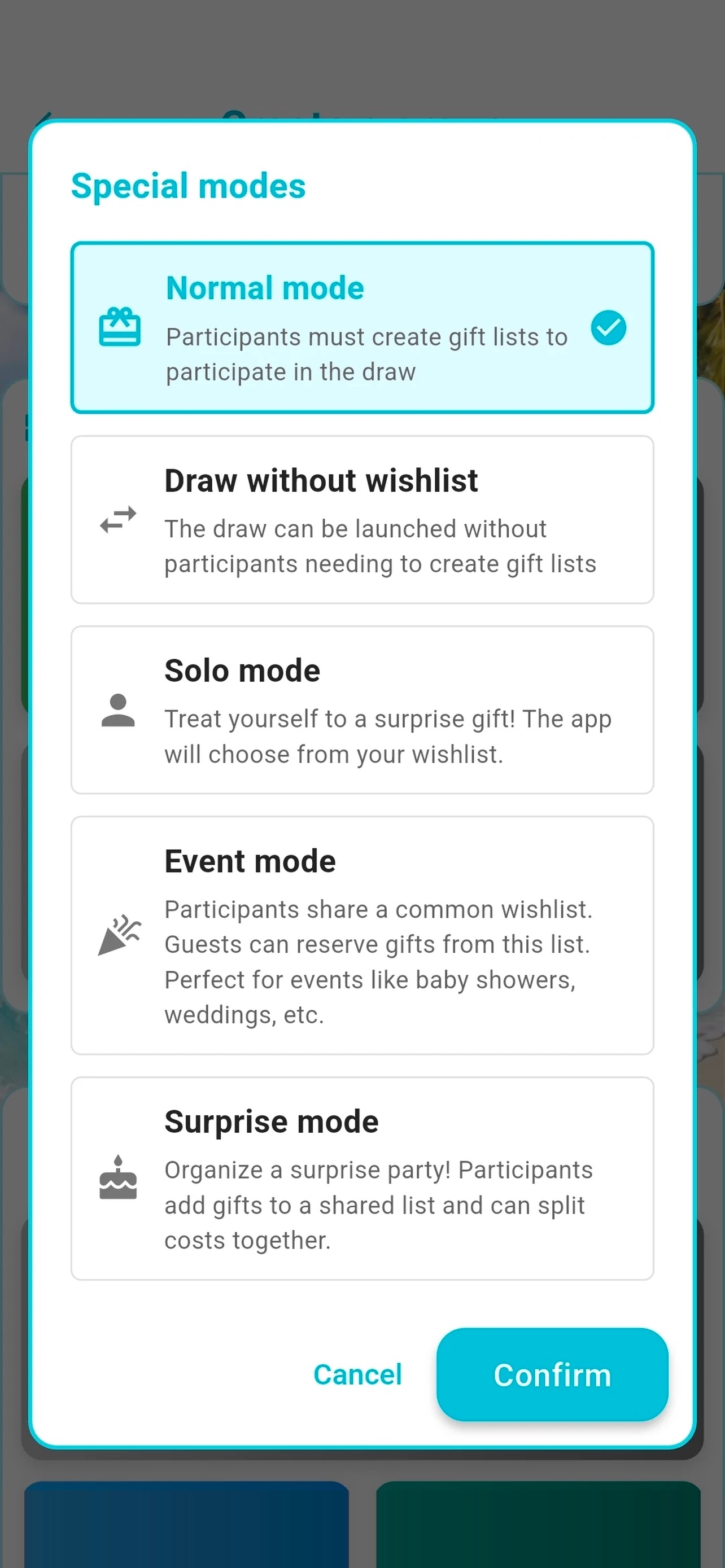 Screenshot 3 of GIFTO Gift Exchange